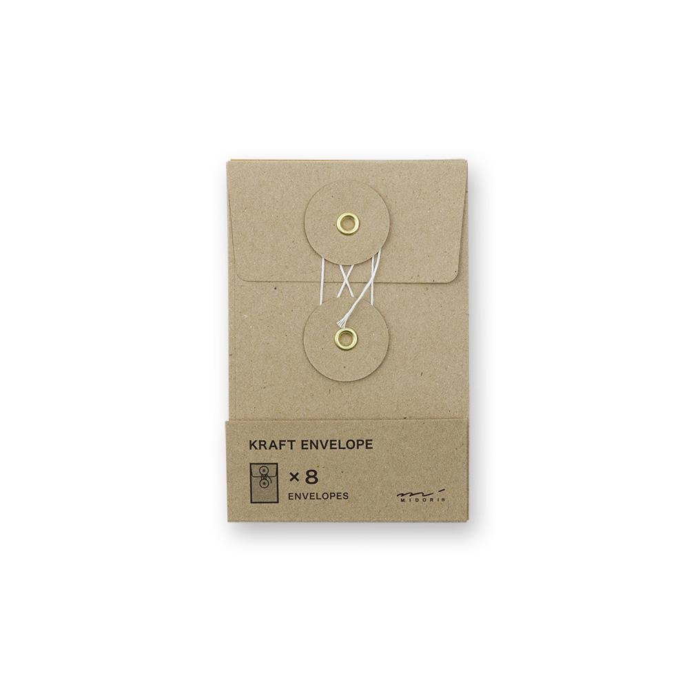 TRAVELER'S Company Kraft Envelope Small - Grey-Envelop-DutchMills