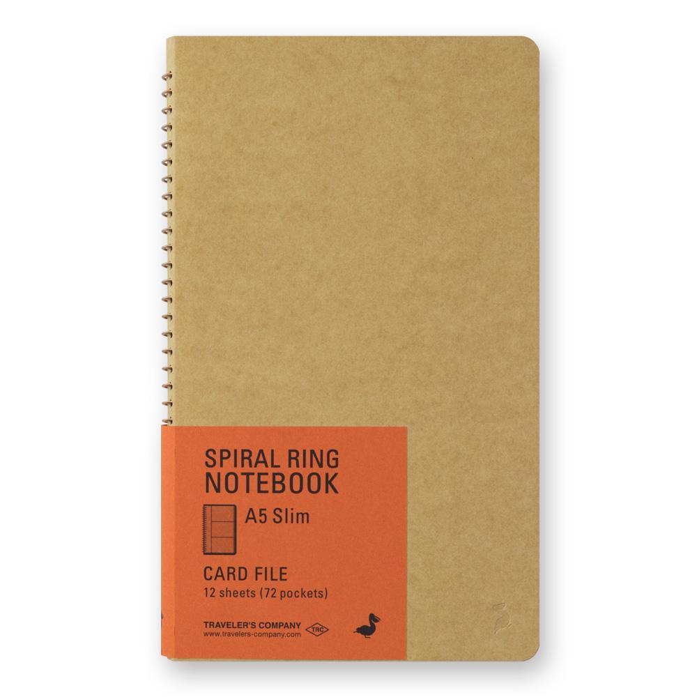 TRAVELER'S Company Spiral Ring - (A5 Slim) Card File-Spiraalboek-DutchMills