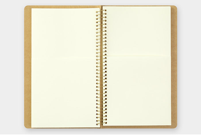 TRAVELER'S COMPANY - Spiral Ring Notebook - (A5 Slim) Paper Pocket-Spiraalboek-DutchMills