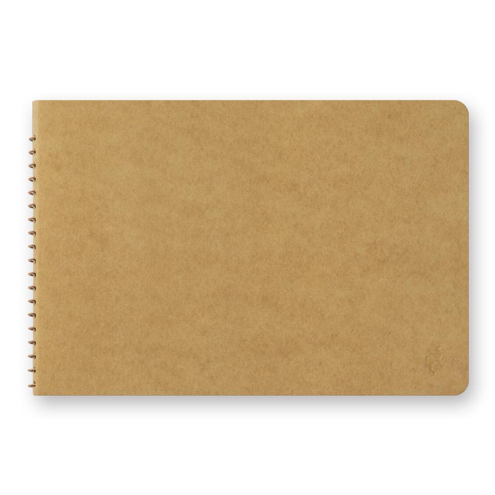 TRAVELER'S Company Spiral Ring - (B6) Blank DW Kraft Paper-Spiraalboek-DutchMills