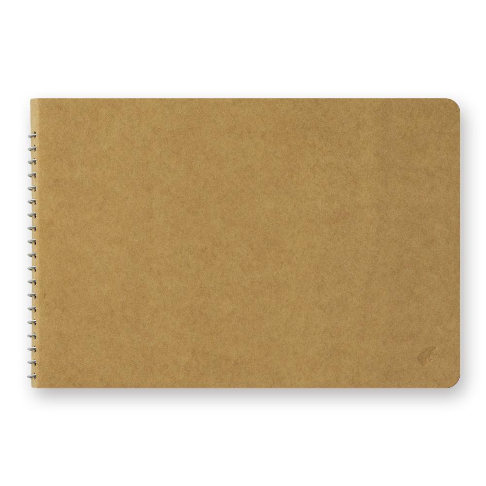TRAVELER'S Company Spiral Ring - (B6) Blank MD Paper White-Spiraalblok-DutchMills