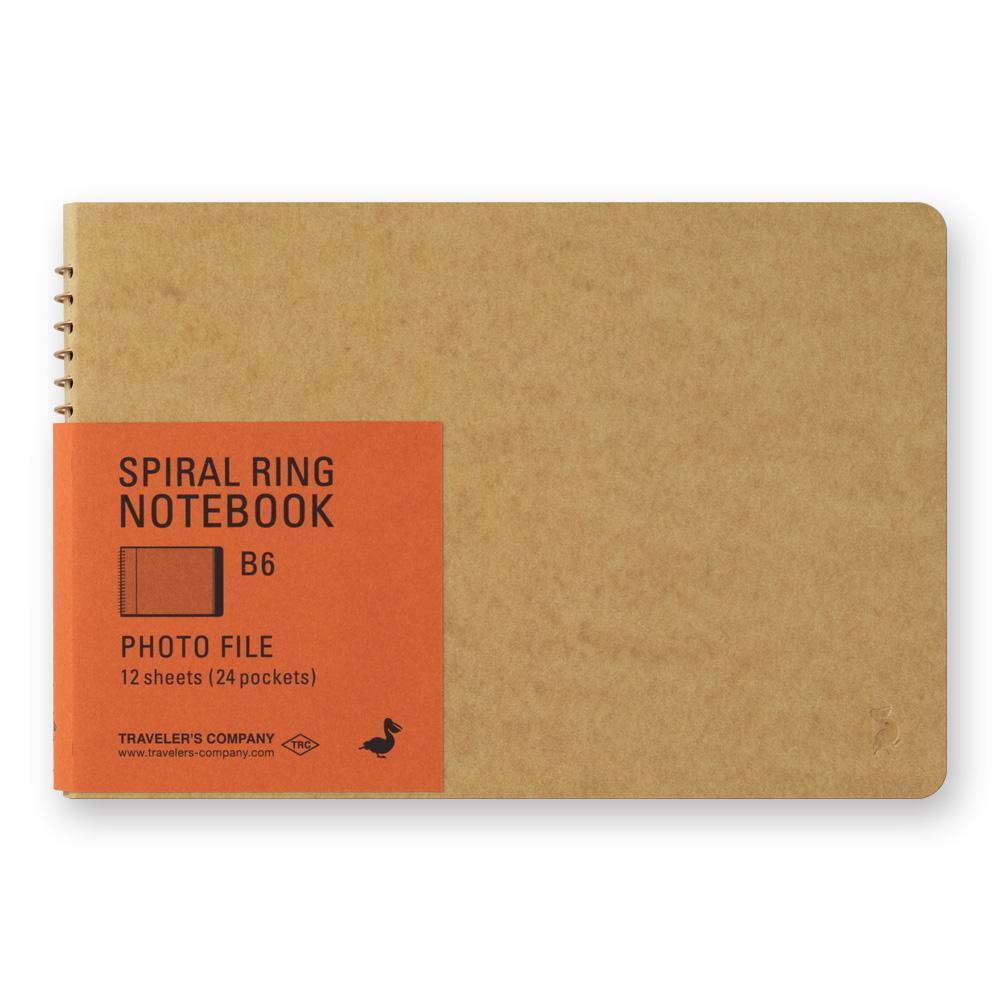 TRAVELER'S Company Spiral Ring - (B6) Photo File-Spiraalboek-DutchMills