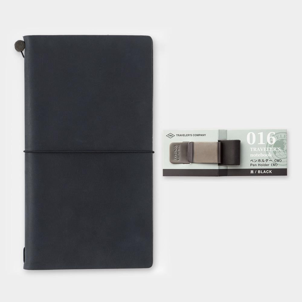 TRAVELER'S Company - 016 Pen Holder (M) Black-Penholder-DutchMills