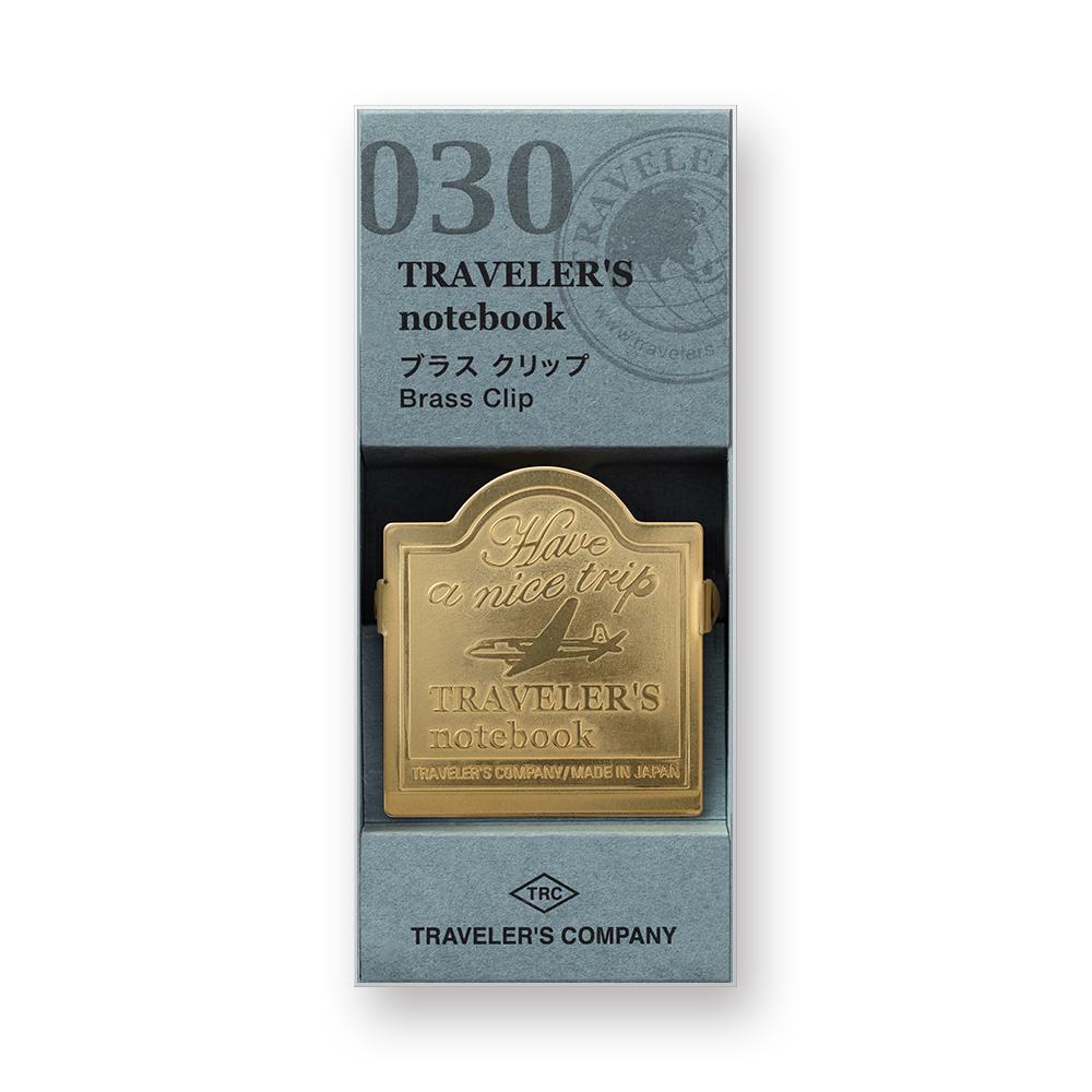 TRAVELER'S Company - 030 Brass Clip Airplane-Clip-DutchMills