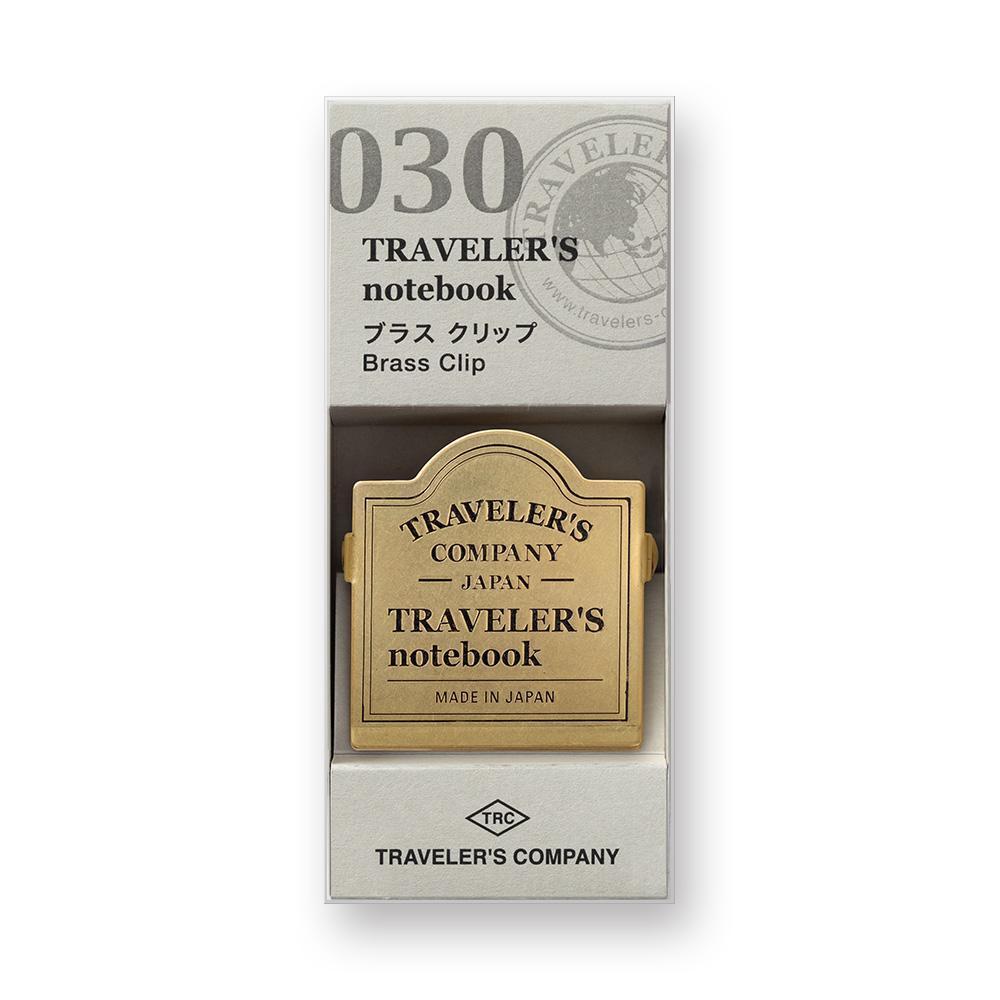 TRAVELER'S Company - 030 Brass Clip TRC Logo-Clip-DutchMills