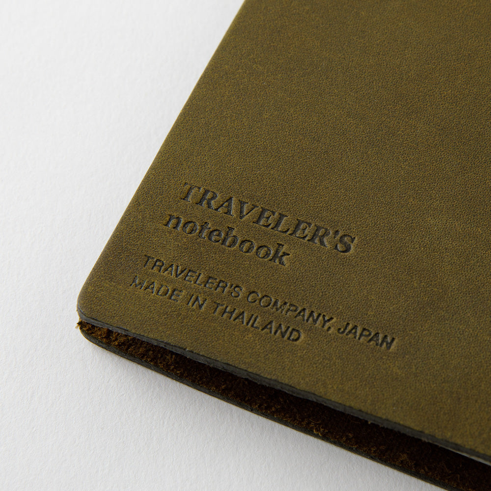 PRE-ORDER TRAVELER'S notebook - Olive-Notitieboek-DutchMills