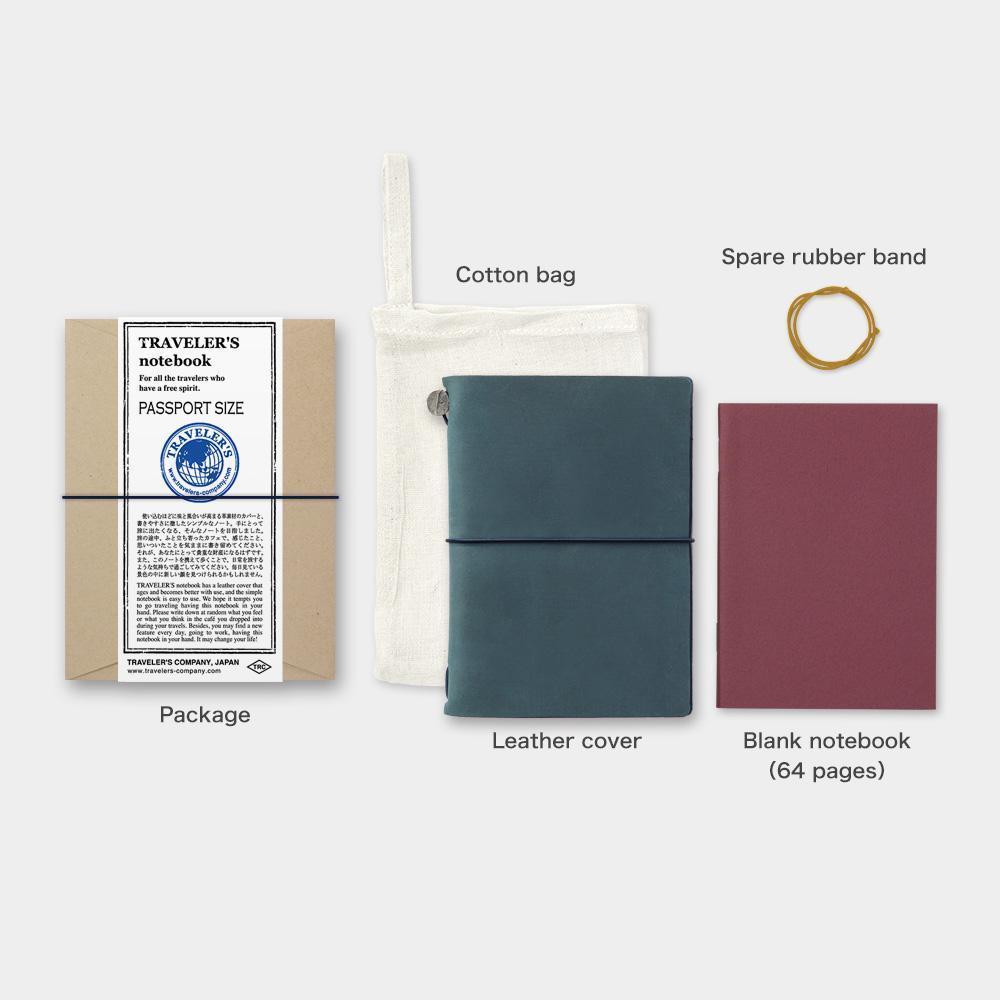 TRAVELER'S Notebook (Passport Size) - Blue-Notitieboek-DutchMills