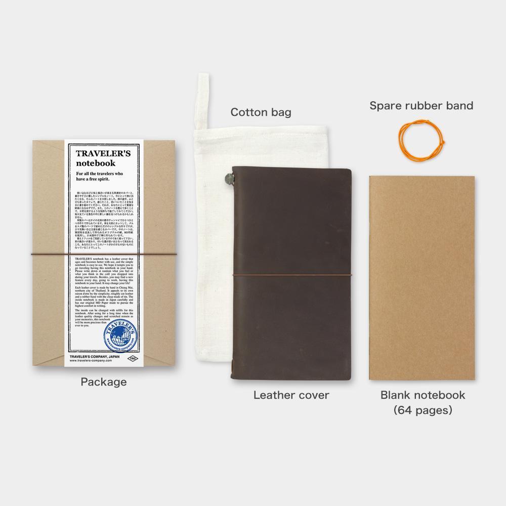 TRAVELER'S Notebook (Passport Size) - Brown-Notitieboek-DutchMills