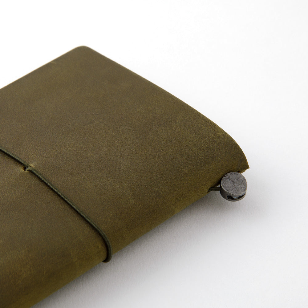 PRE-ORDER TRAVELER'S notebook - Passport Size - Olive-Notitieboek-DutchMills