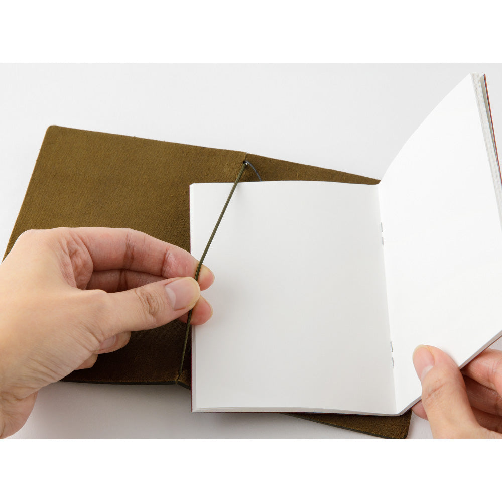 PRE-ORDER TRAVELER'S notebook - Passport Size - Olive-Notitieboek-DutchMills