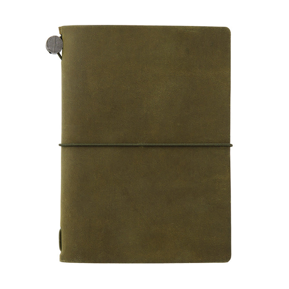 PRE-ORDER TRAVELER'S notebook - Passport Size - Olive-Notitieboek-DutchMills