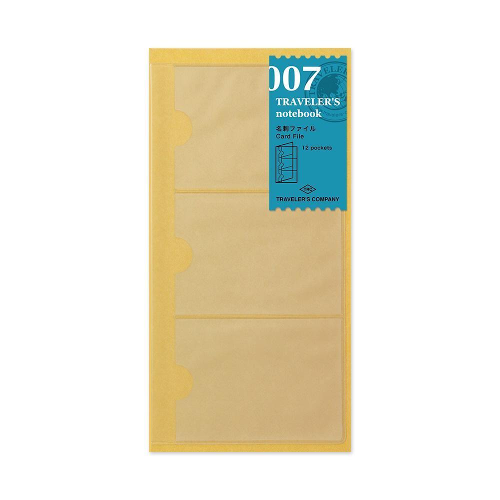 TRAVELER'S Notebook Refill 007 - Card File-Refill-DutchMills