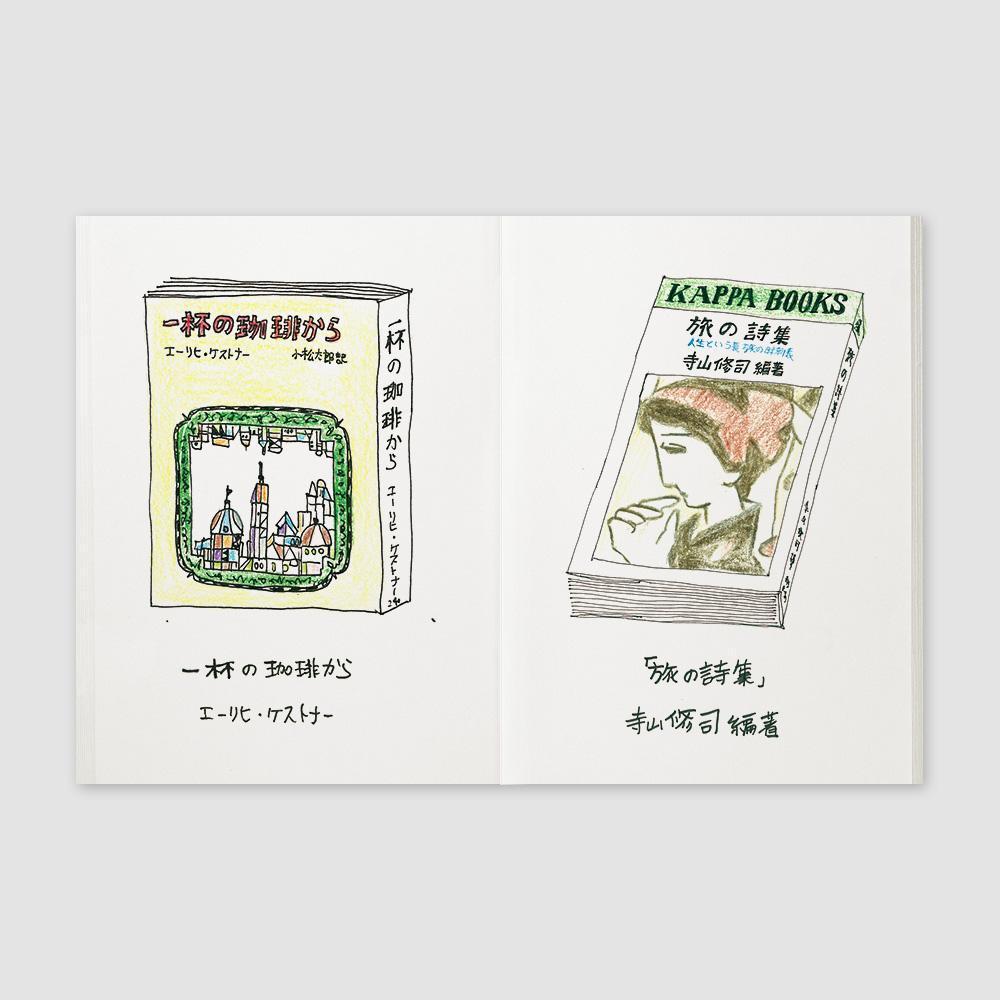 TRAVELER'S Notebook Refill 008 - Sketch Paper Notebook - Passport Size-Refill-DutchMills