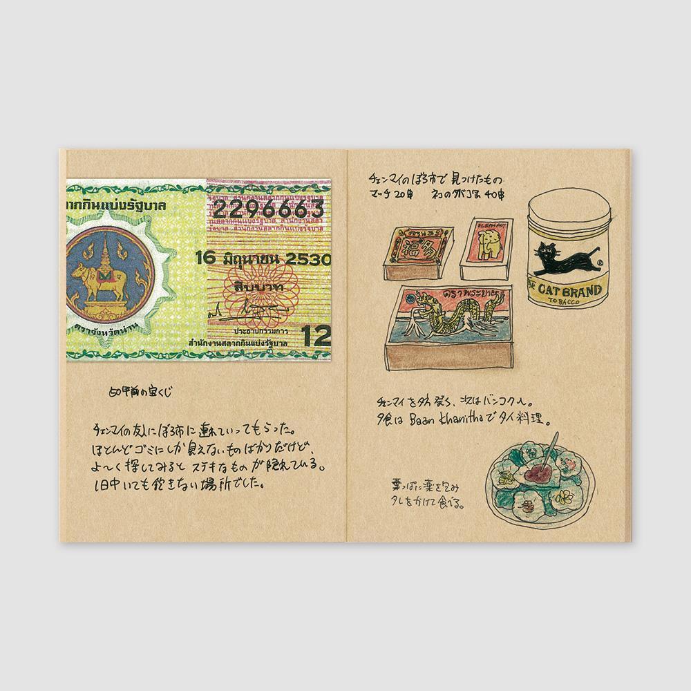 TRAVELER'S Notebook Refill 009 - Kraft Paper Notebook - Passport Size-Refill-DutchMills