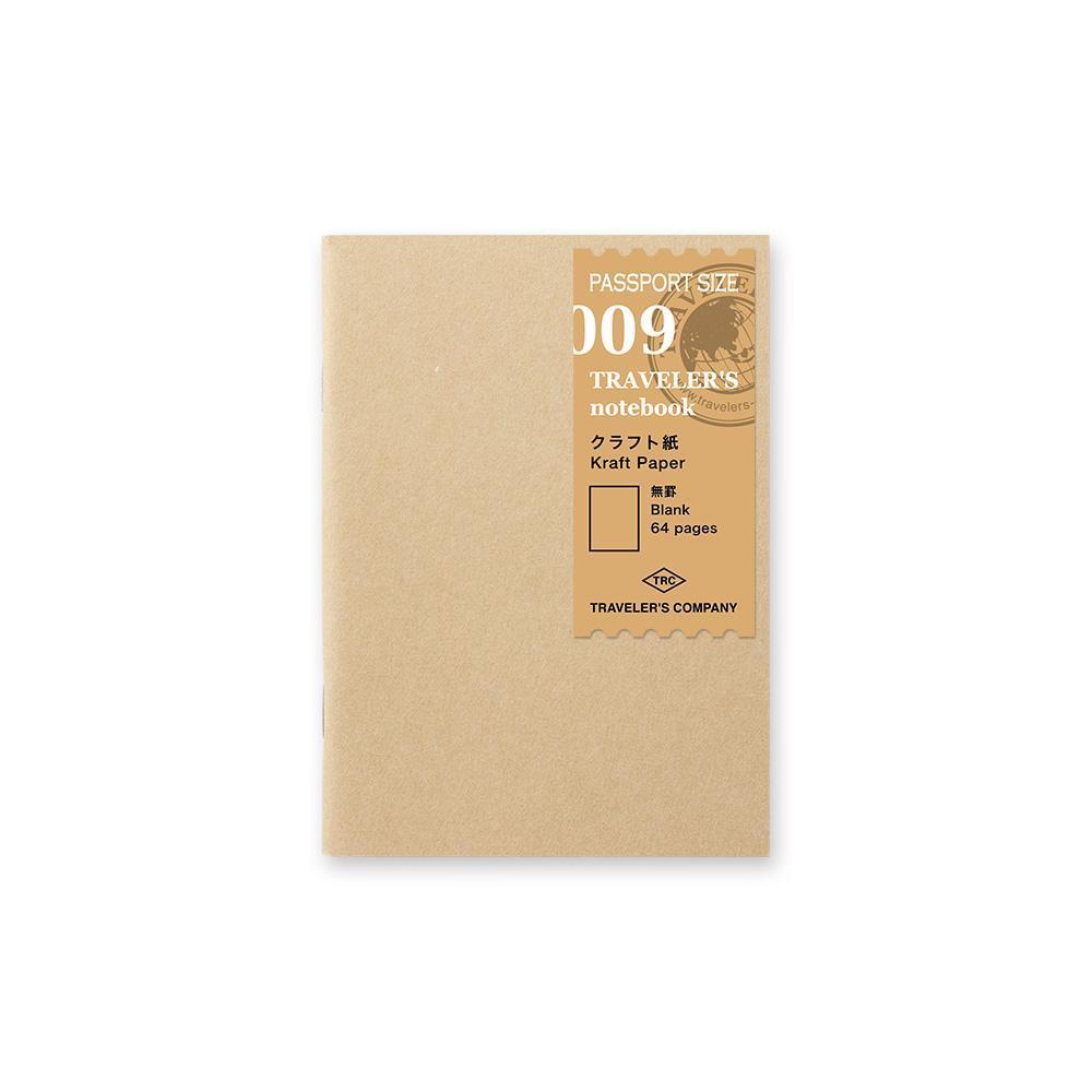 TRAVELER'S Notebook Refill 009 - Kraft Paper Notebook - Passport Size-Refill-DutchMills