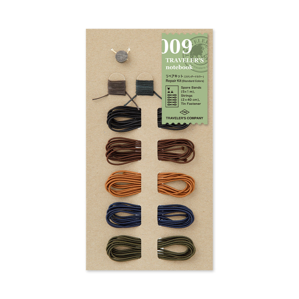 PRE-ORDER TRAVELER'S notebook - Refill 009 - Repair Kit Standard Colours-Refill-DutchMills