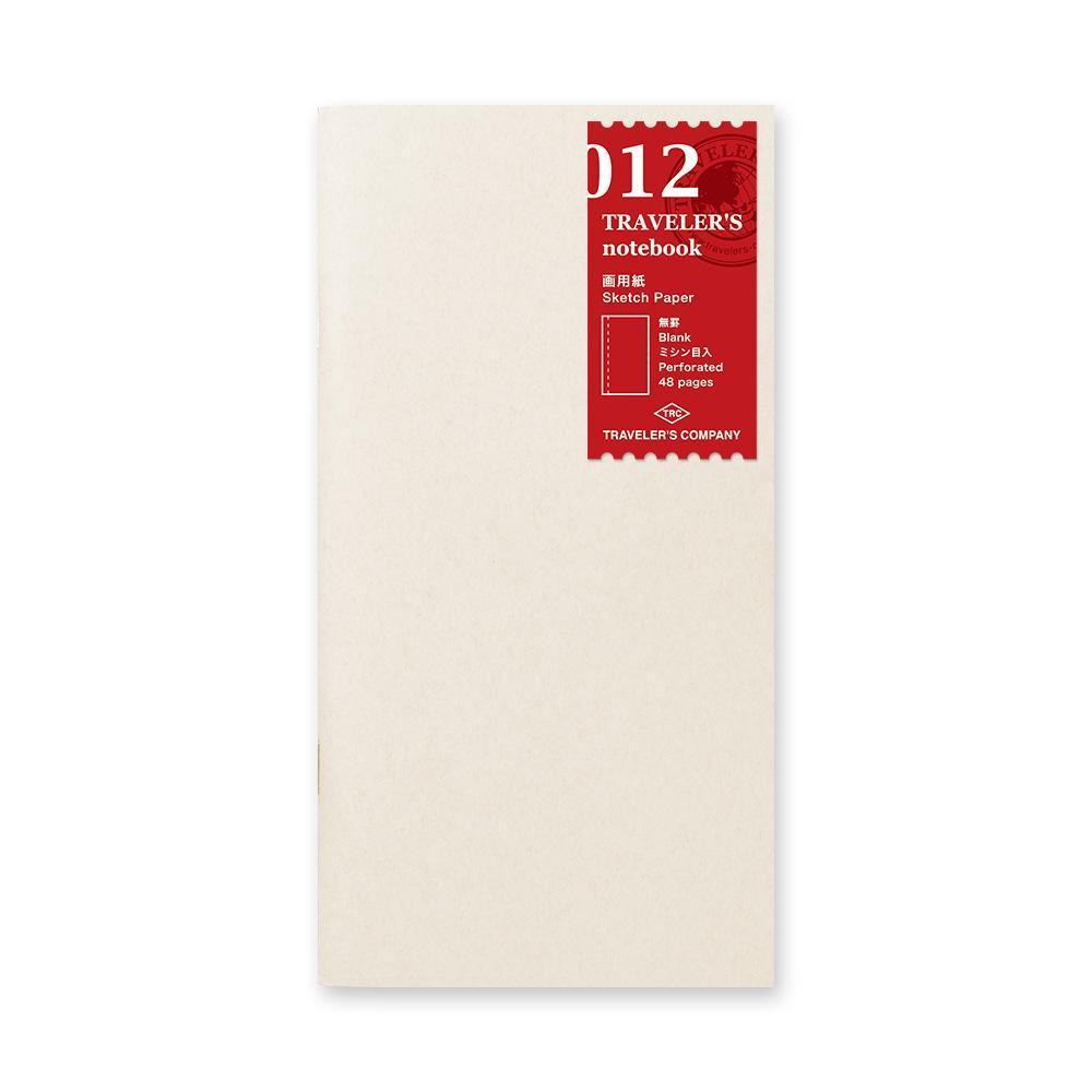 TRAVELER'S Notebook Refill 012 - Sketch Paper Notebook-Refill-DutchMills