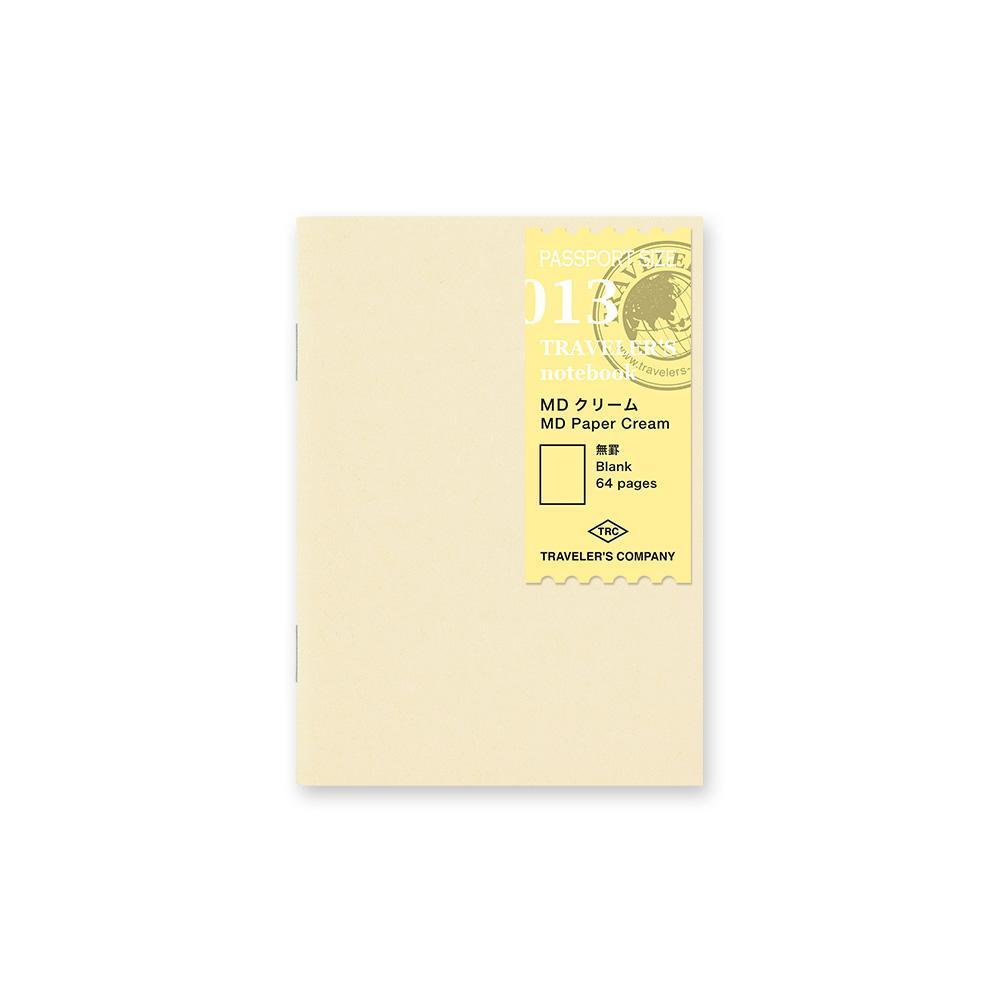 TRAVELER'S Notebook Refill 013 - MD Paper Cream - Passport Size-Refill-DutchMills
