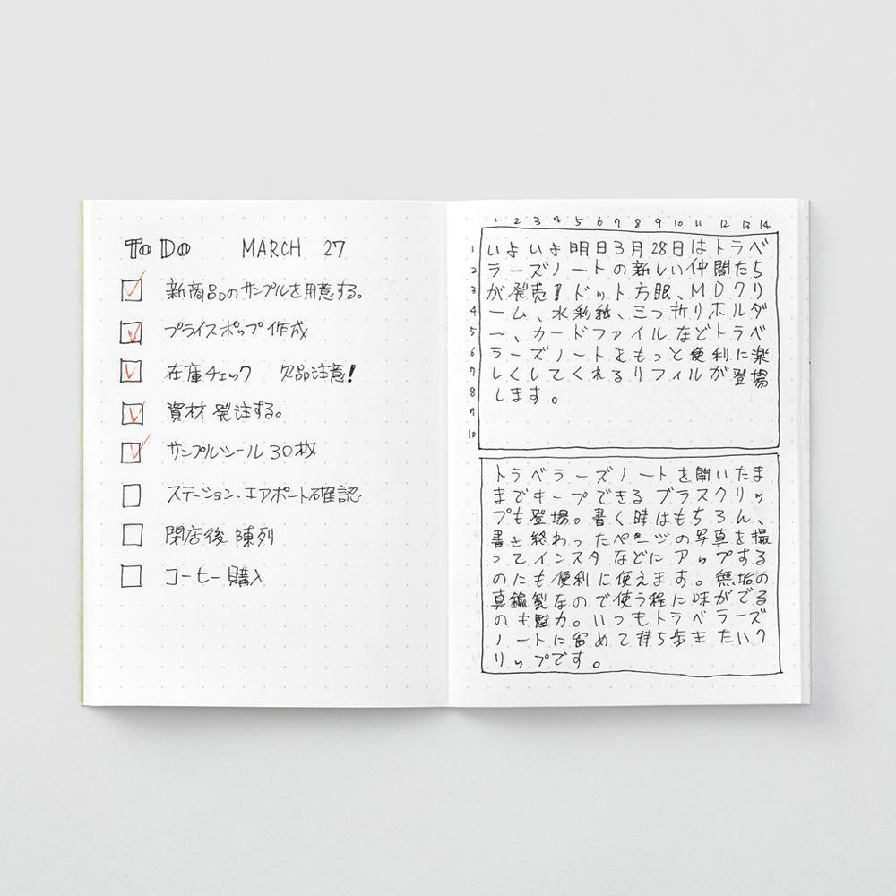 TRAVELER'S Notebook Refill 014 - Dot Grid - Passport Size-Refill-DutchMills