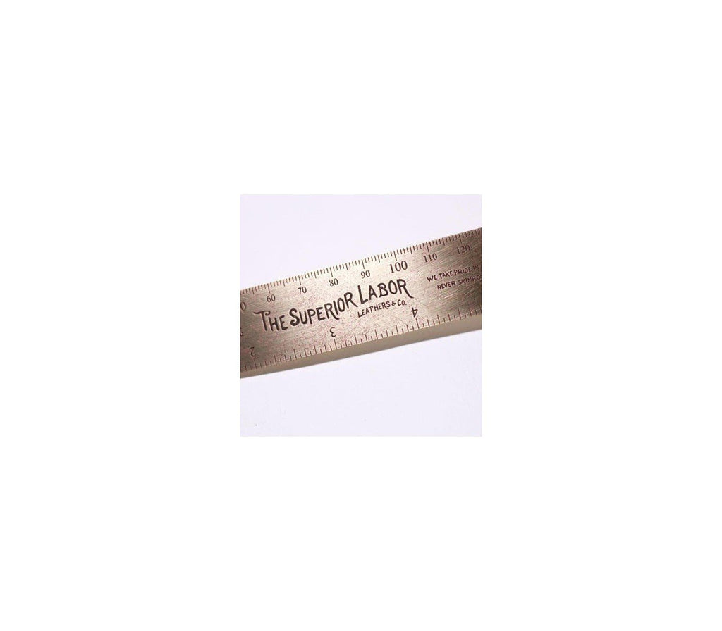The Superior Labor - Brass Ruler (15cm)-Liniaal-DutchMills