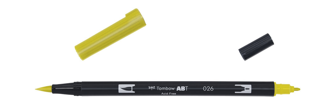 Tombow - ABT-026 Dual Brush Pen - Yellow Gold-Stift-DutchMills