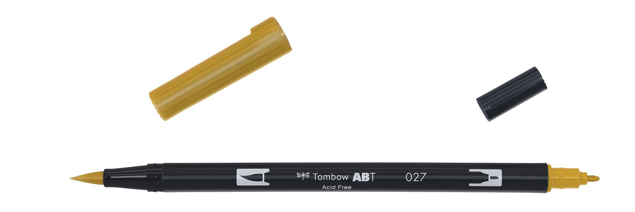 Tombow - ABT-027 Dual Brush Pen - Dark Ochre-Stift-DutchMills