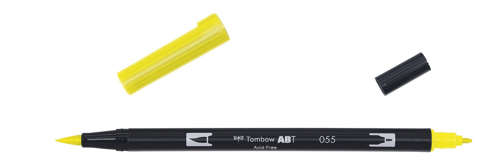 Tombow - ABT-055 Dual Brush Pen - Process Yellow-Stift-DutchMills