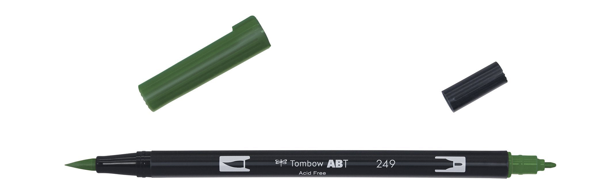 Tombow - ABT-249 Dual Brush Pen - Hunter Green-Stift-DutchMills