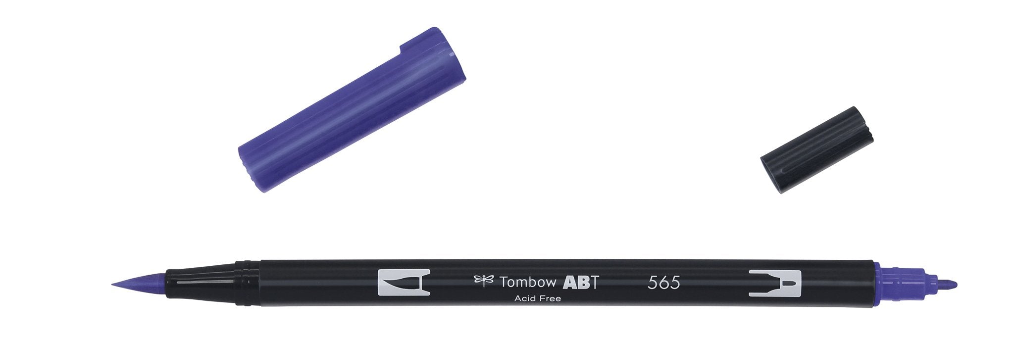 Tombow - ABT-565 Dual Brush Pen - Deep Blue-Stift-DutchMills