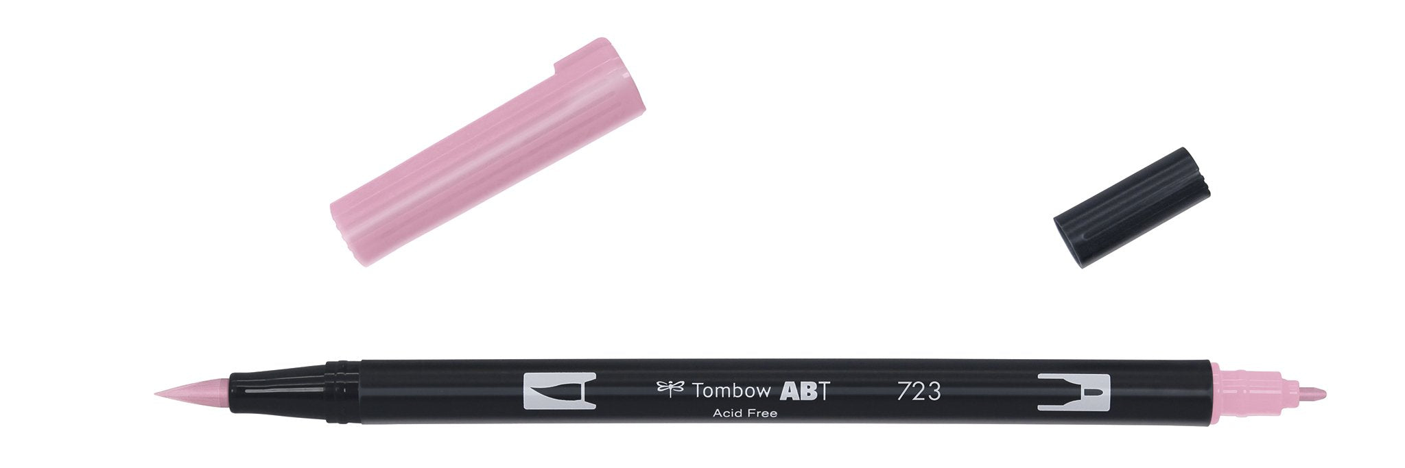 Tombow - ABT-723 Dual Brush Pen - Pink-Stift-DutchMills