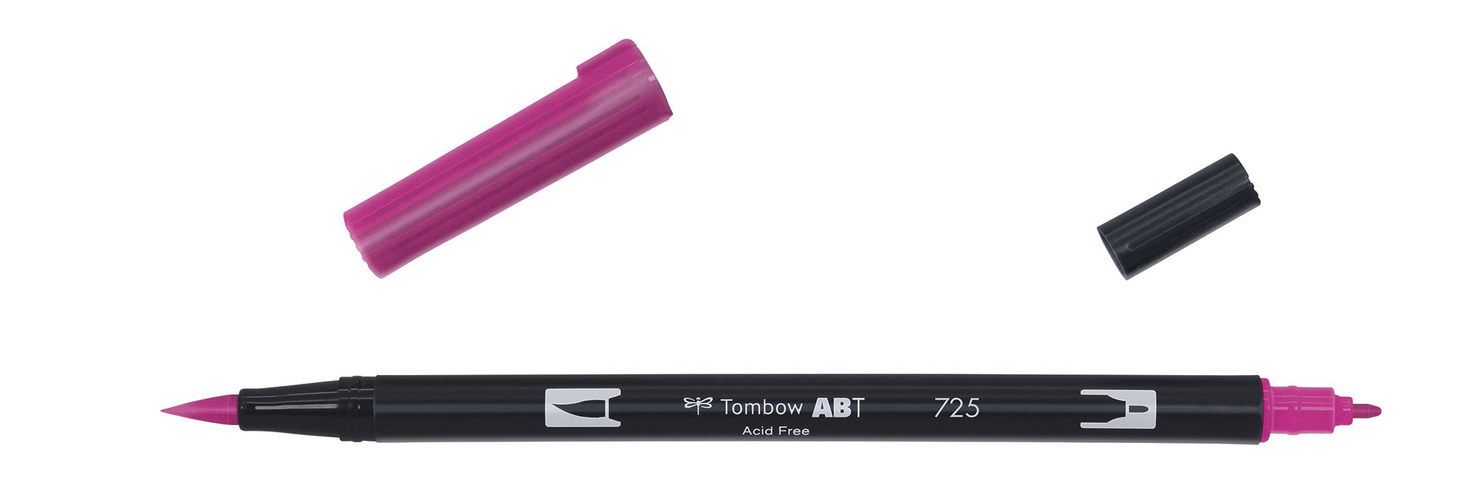 Tombow - ABT-725 Dual Brush Pen - Rhodamine Red-Stift-DutchMills