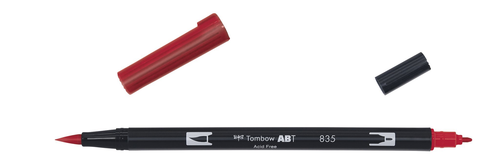 Tombow - ABT-835 Dual Brush Pen - Persimmon-Stift-DutchMills
