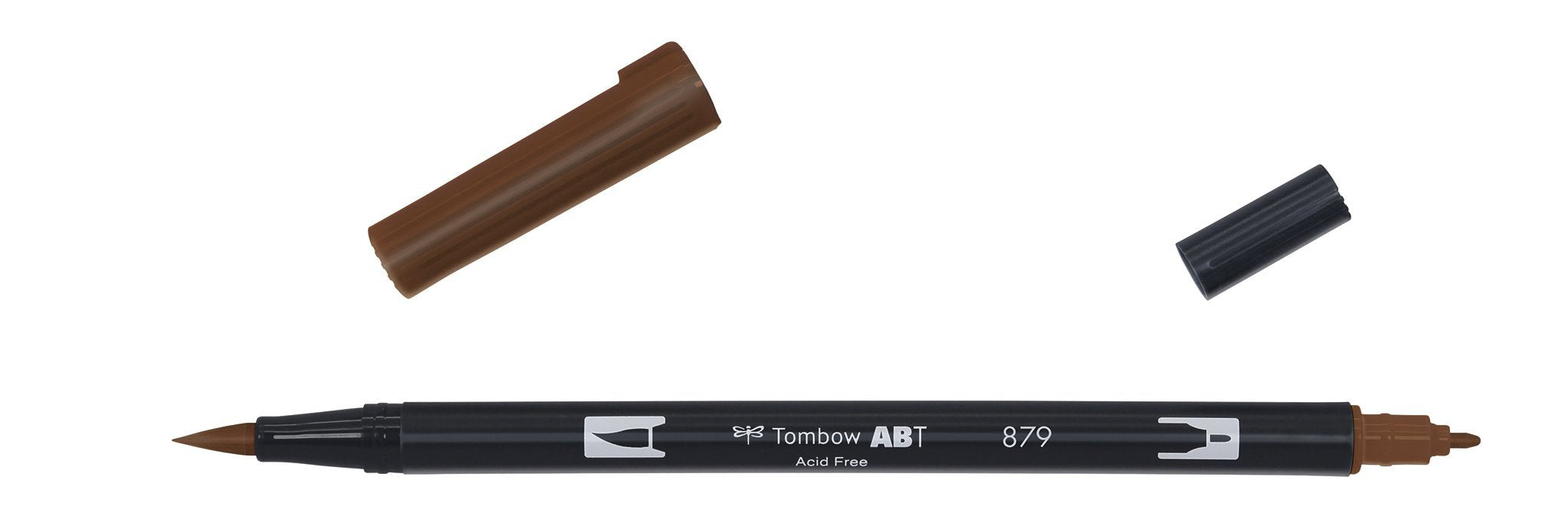 Tombow - ABT-879 Dual Brush Pen - Brown-Stift-DutchMills