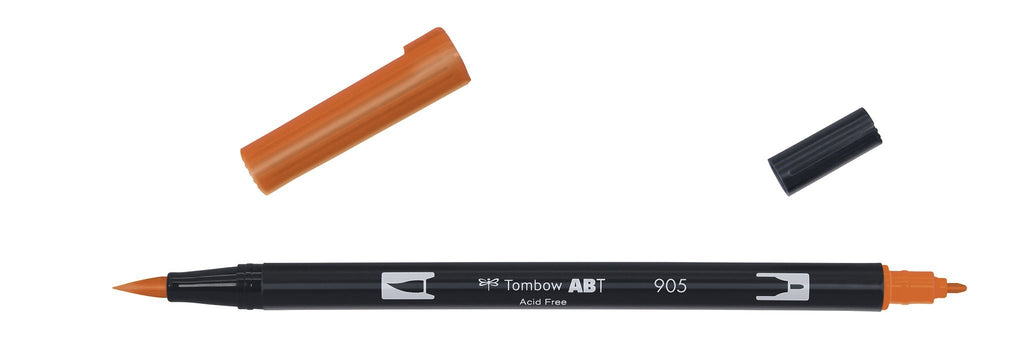 Tombow - ABT-905 Dual Brush Pen - Red-Stift-DutchMills