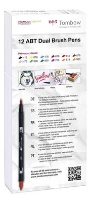 Tombow - ABT Dual Brush Pens (set van 12) - Primary colours-Stift-DutchMills