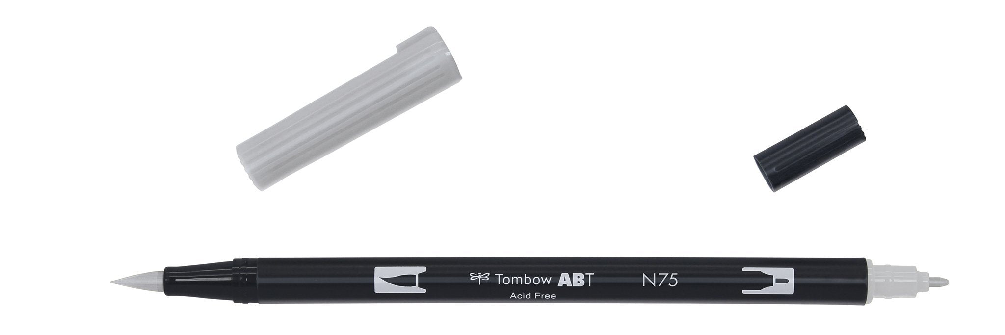 Tombow - ABT-N75 Dual Brush Pen - Cool Gray 3-Stift-DutchMills