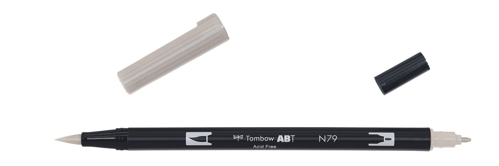 Tombow - ABT-N79 Dual Brush Pen - Warm Gray 2-Stift-DutchMills
