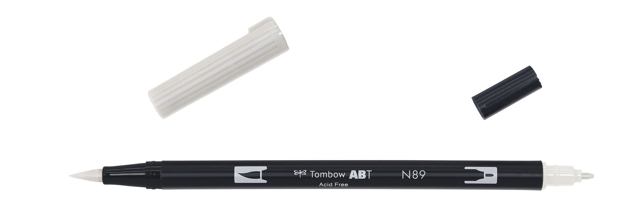 Tombow - ABT-N89 Dual Brush Pen - Warm Gray 1-Stift-DutchMills