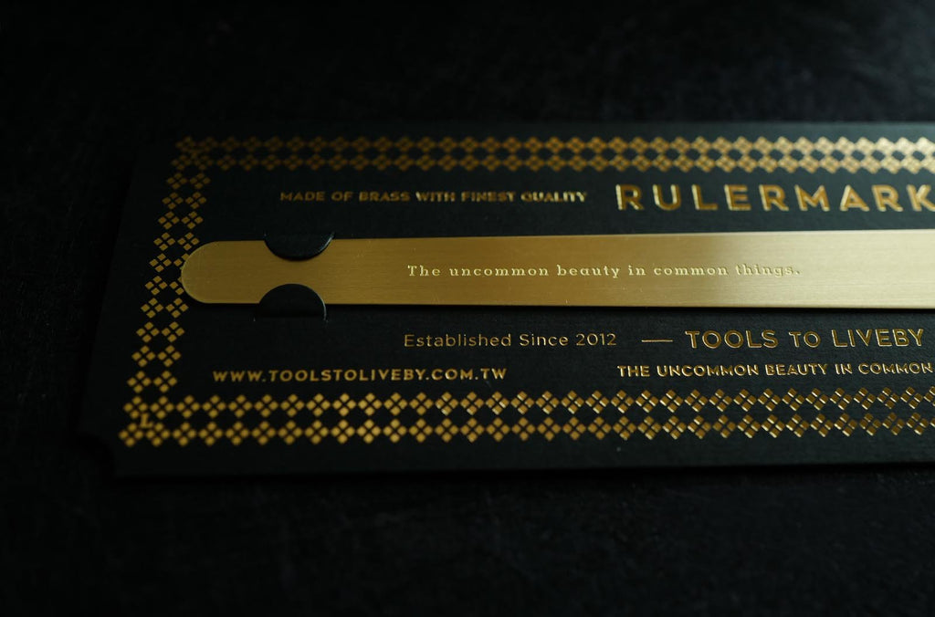 Tools to Liveby - Rulermark-Liniaal-DutchMills