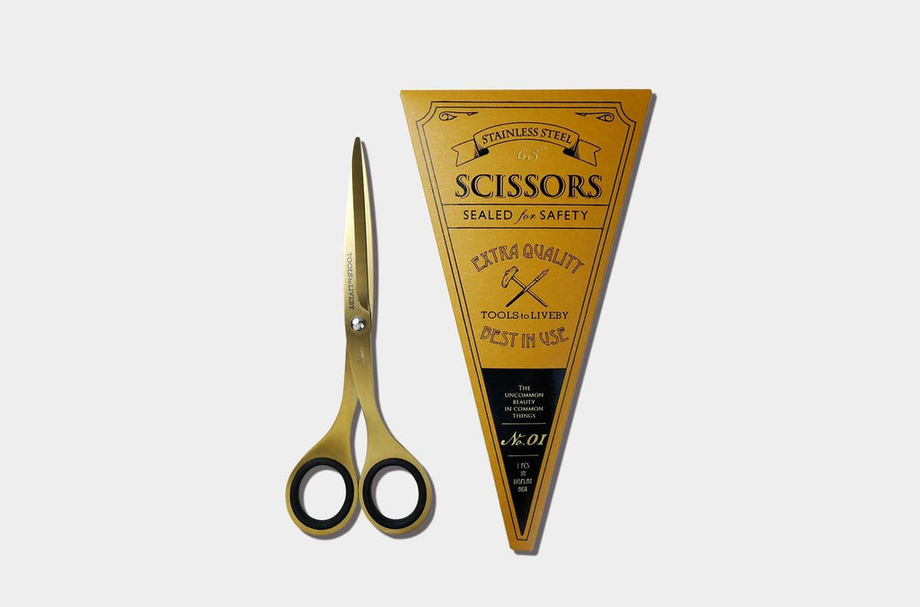 Tools to Liveby - Scissors 6.5" - Gold (schaar)-Schaar-DutchMills