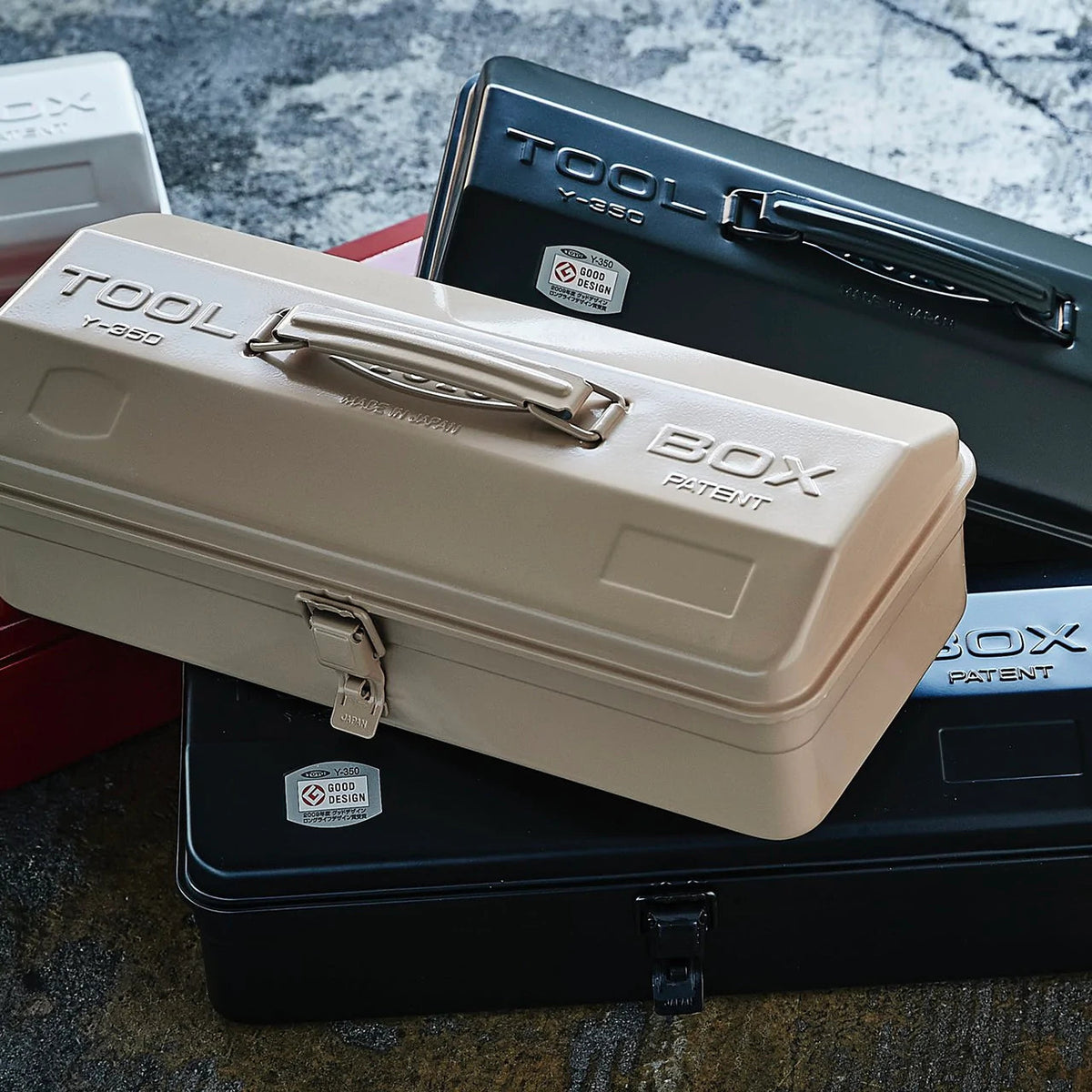 Toyo Steel - Y 350 - Beige-Opbergen-DutchMills