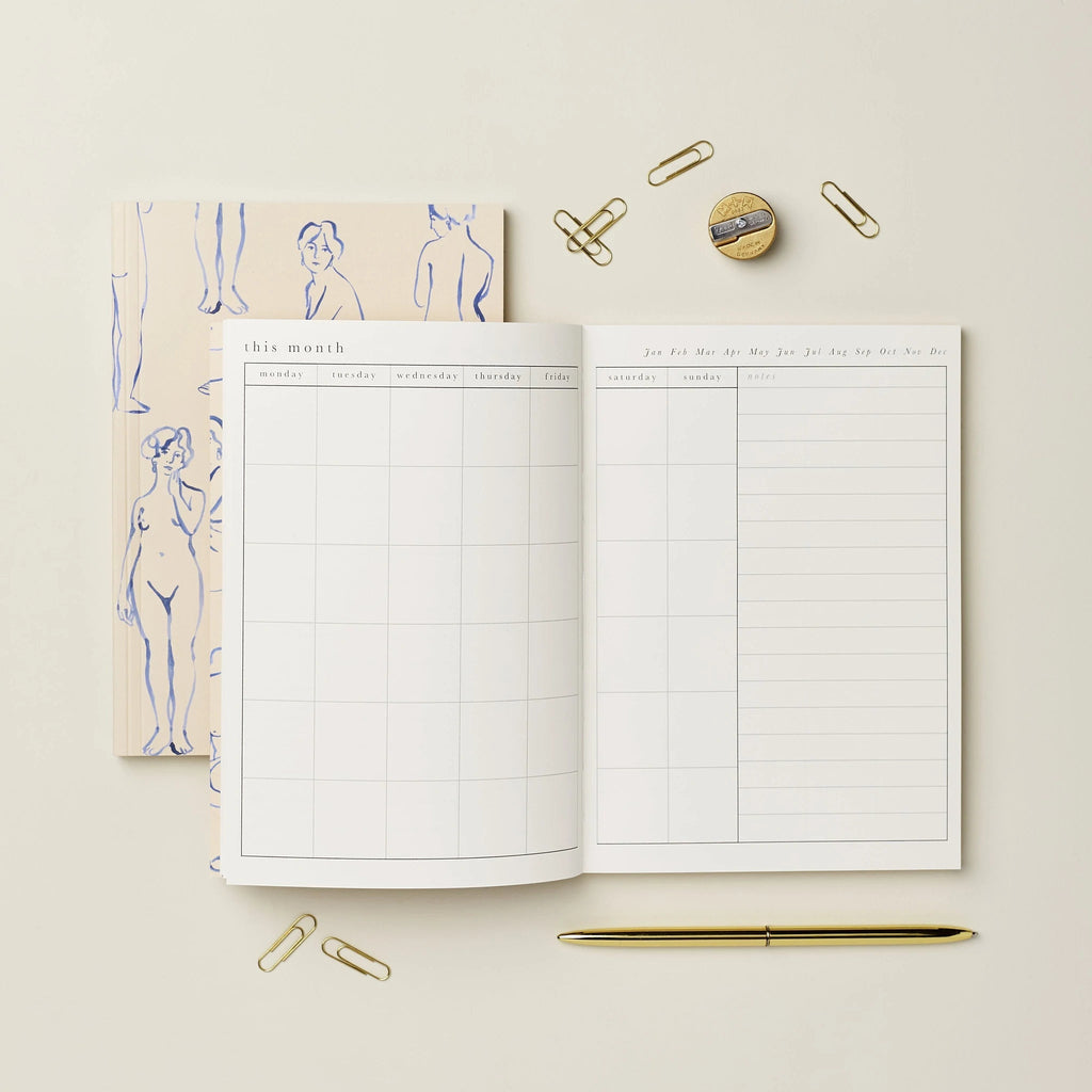 Wanderlust Paper Co. - Blue Marble Weekly Planner-Planner-DutchMills