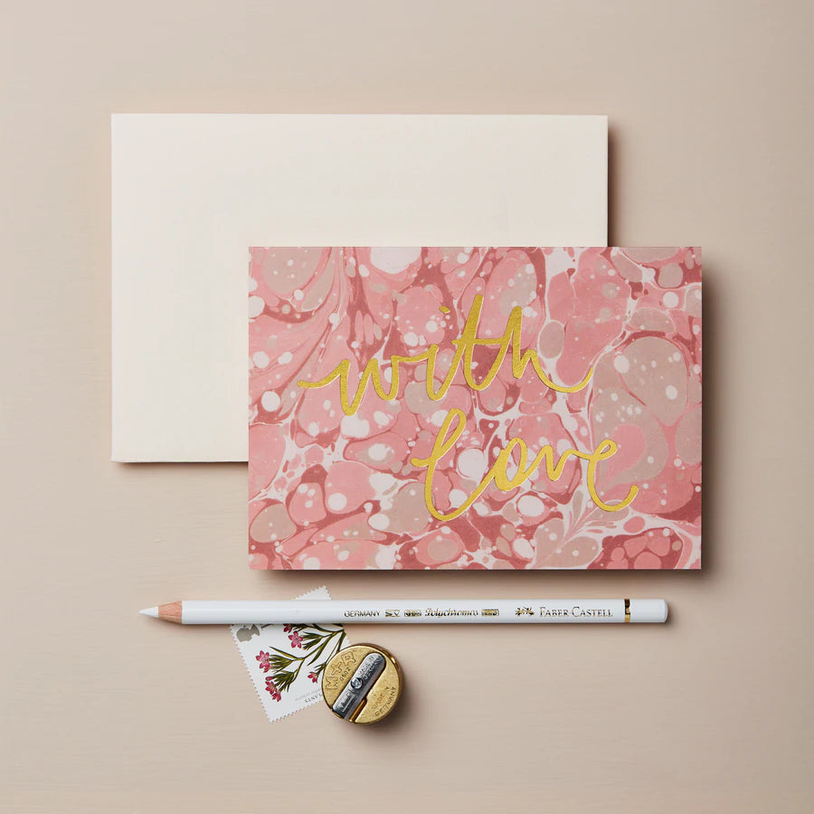 Wanderlust Paper Co. - With Love-Kaart-DutchMills