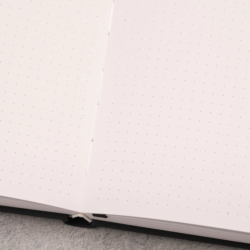 Yop & Tom - A5 Dot Grid Journal - Butterfly - Burnt Orange-Notitieboek-DutchMills