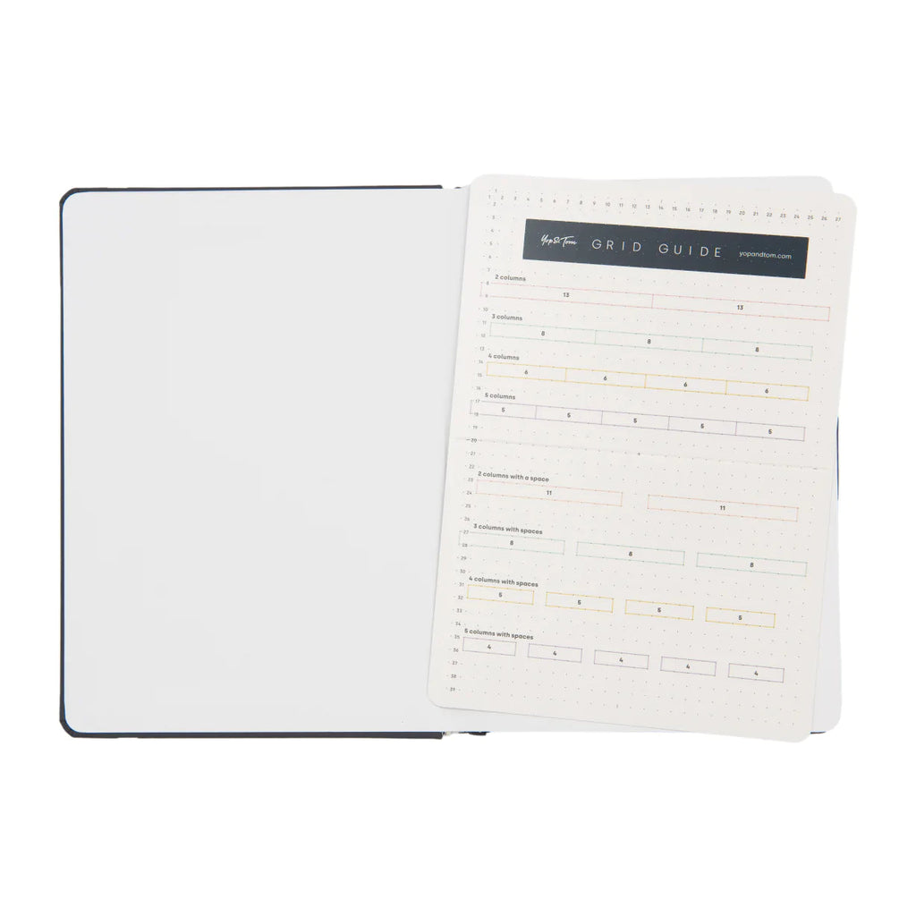 Yop & Tom - A5 Dot Grid Journal - Cloud - Eggshell Blue-Notitieboek-DutchMills