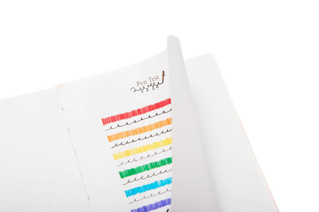 Yop & Tom - A5 Dot Grid Journal - Cloud - Sunshine Yellow-Notitieboek-DutchMills