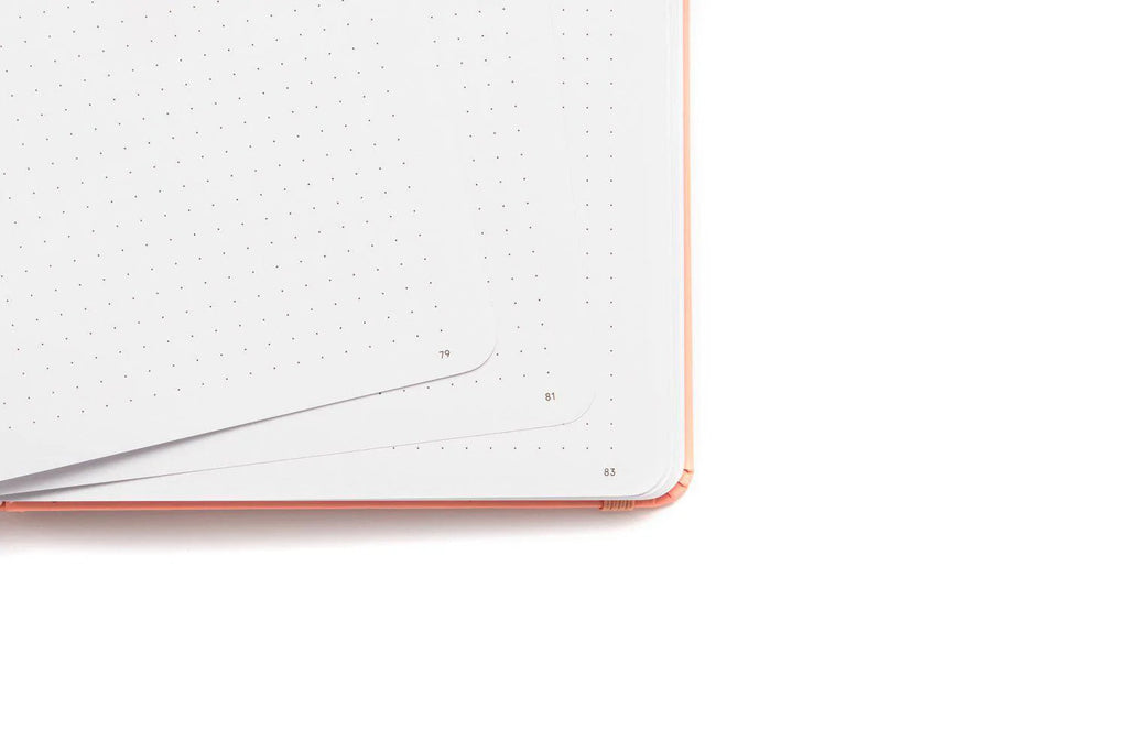 Yop & Tom - A5 Dot Grid Journal - Cloud - Sunshine Yellow-Notitieboek-DutchMills