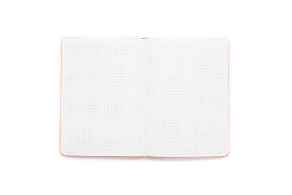 Yop & Tom - A5 Dot Grid Journal - Cloud - Sunshine Yellow-Notitieboek-DutchMills