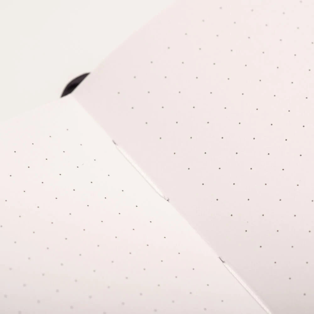 Yop & Tom - A5 Dot Grid Journal - Dandelion - Midnight Blue-Notitieboek-DutchMills
