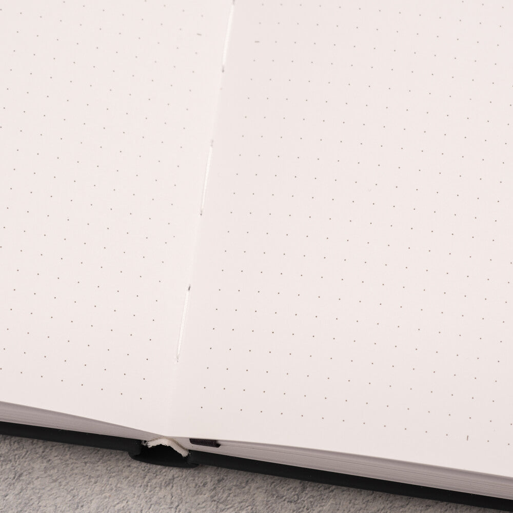 Yop & Tom - A5 Dot Grid Journal - Hummingbird - Charcoal-Notitieboek-DutchMills